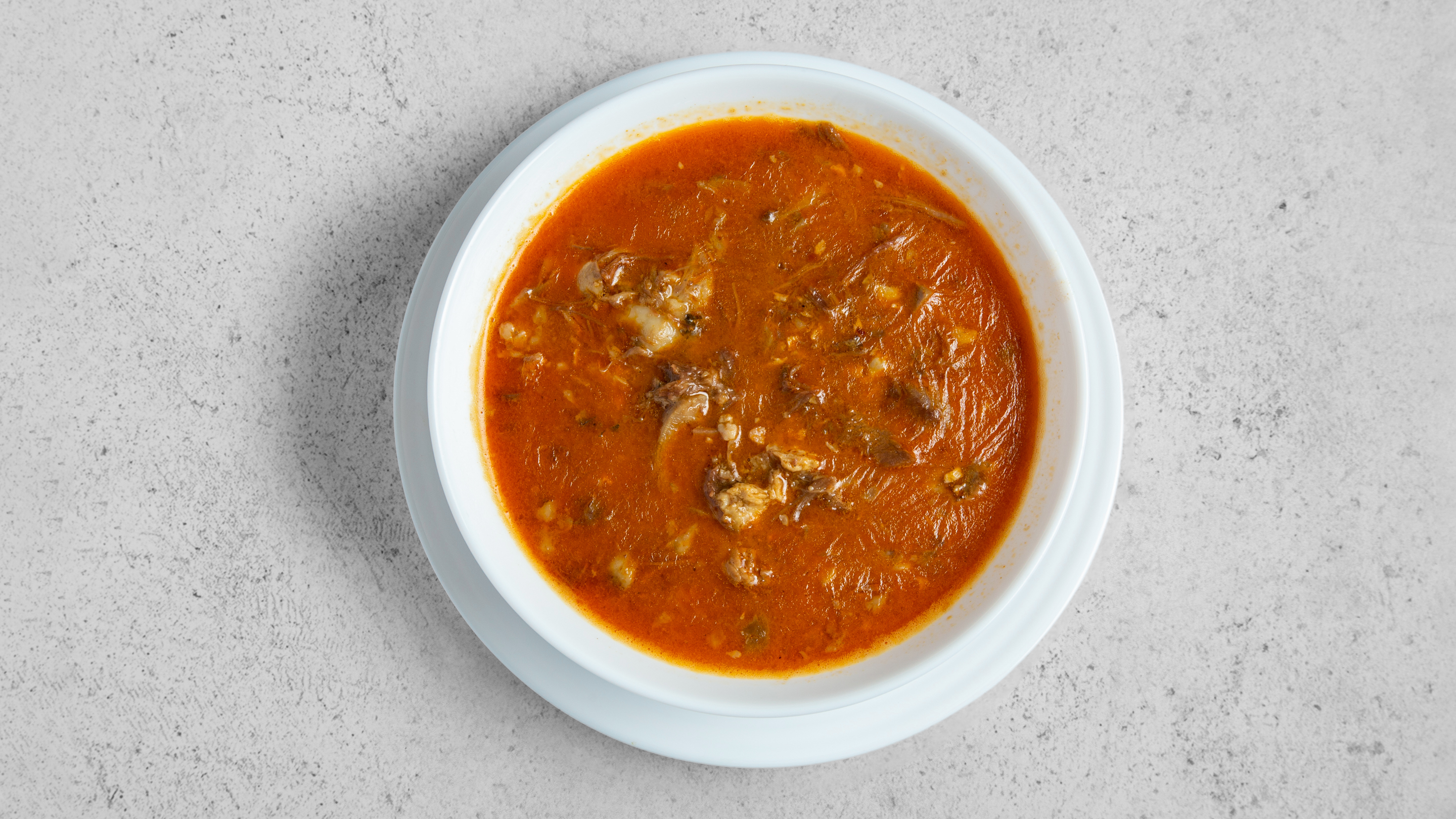 Image de la soupe d'agneau